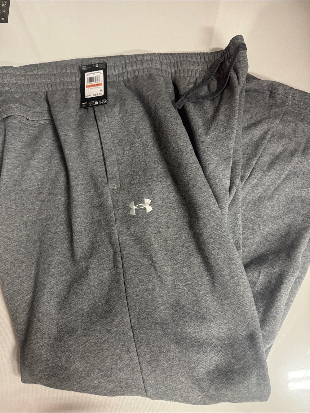 Under Armour Sweatpants Mens 3X Gray 3XL